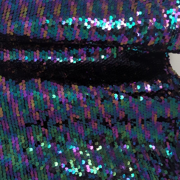 NWT sequin top sz Small, lined - Picture 2 of 6